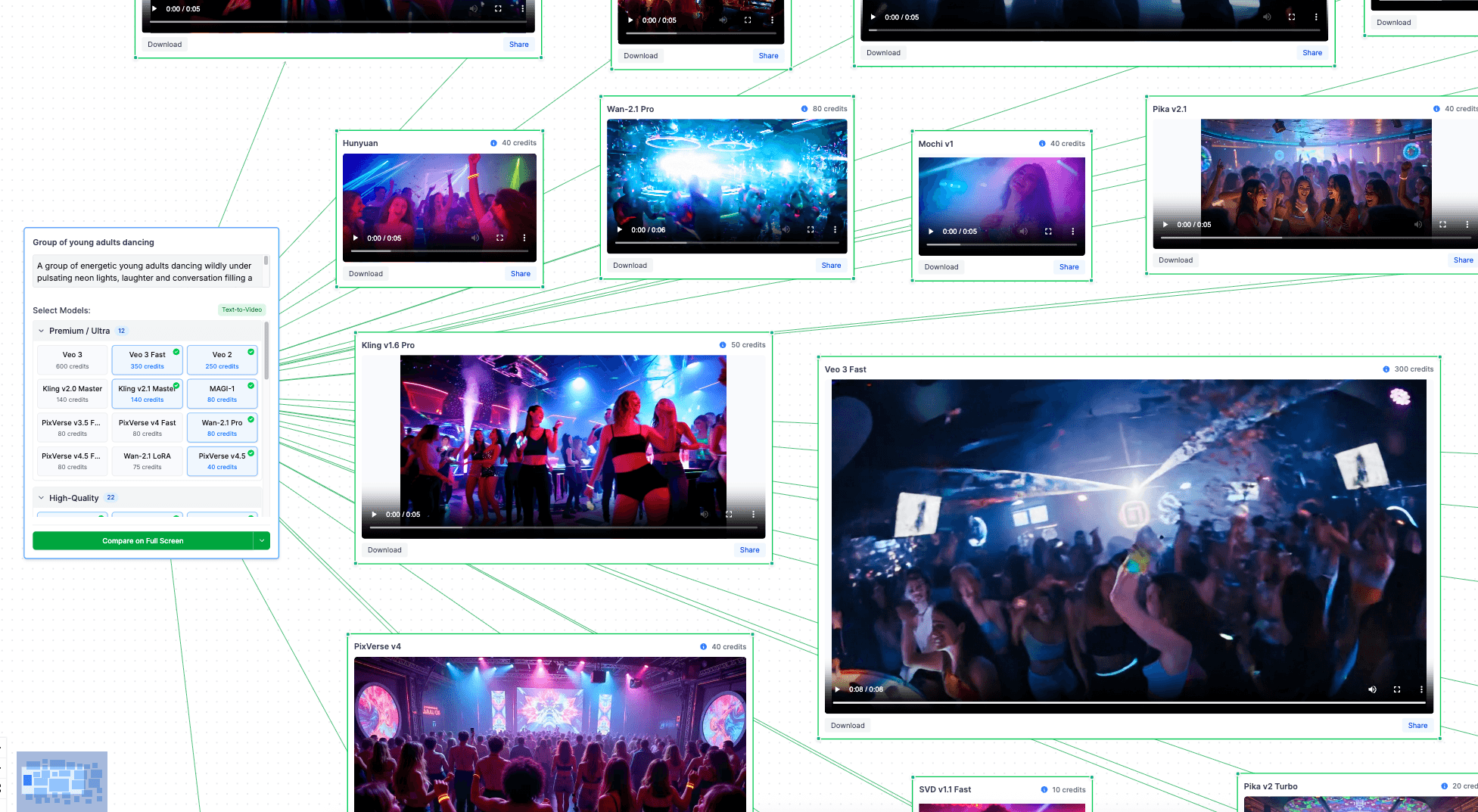 One Prompt, Many Models - AI media creation workflow demonstration
