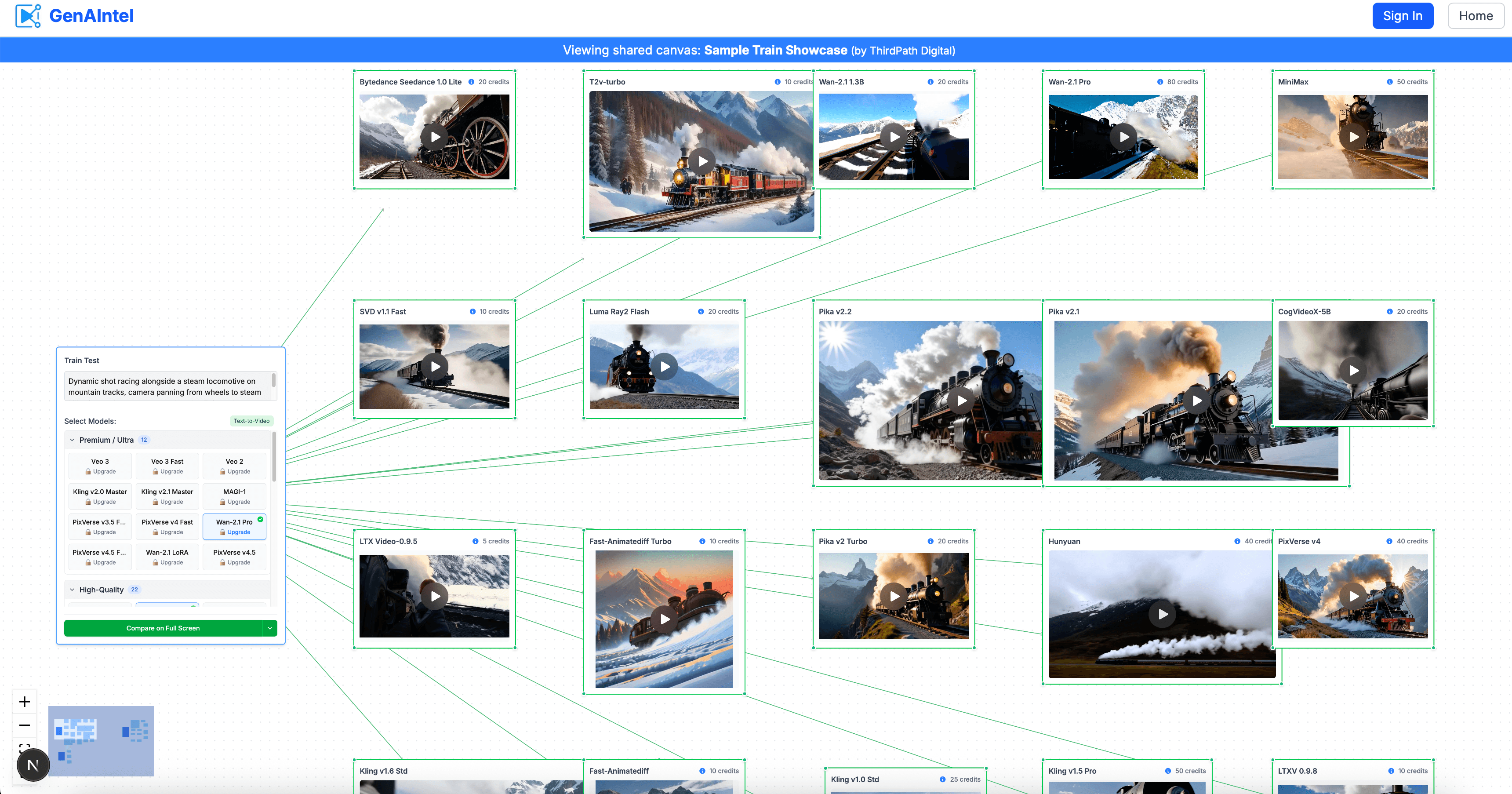 Share Everything - AI media creation workflow demonstration